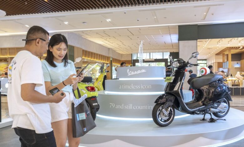 Piaggio rayakan hari jadi Vespa ke-79 di pada Bintaro Xchange Mall