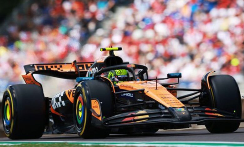 Lando Norris tercepat di dalam latihan bebas 3 GP Emilia Romagna