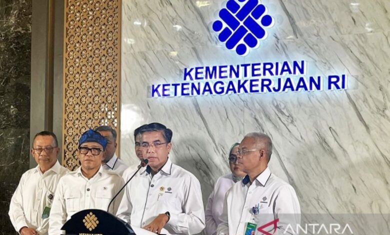 Menaker: Desain Satgas PHK dirancang dari hulu ke hilir