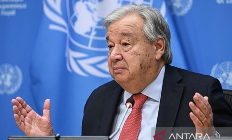 Sekjen PBB cemas dengan rencana tanah tanah Israel perluas serangan darat pada Daerah Kawasan Gaza