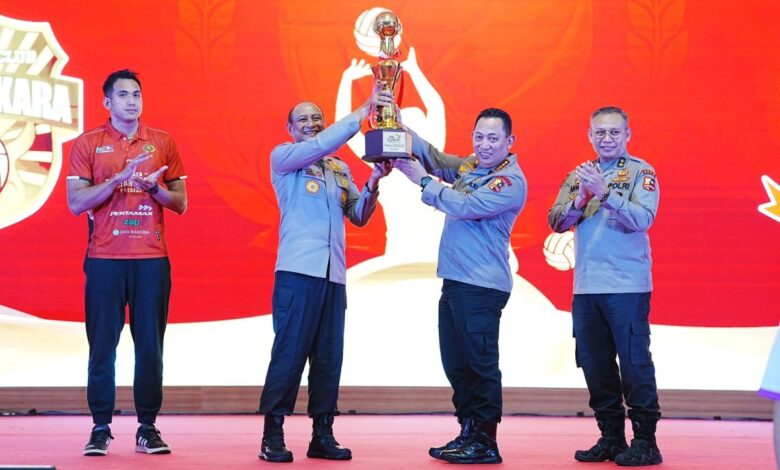 Ini adalah adalah harapan Kapolri pada kelompok voli Polri usai juara di dalam pada Proliga