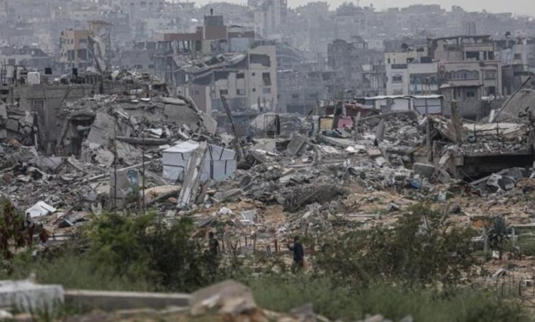 negara negara Israel telah pernah menjatuhkan 100.000 ton unsur peledak di Jalur Daerah Kawasan Gaza